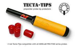Tecta-Tips Red For Minelab